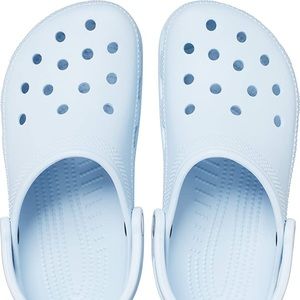 Mineral blue crocs